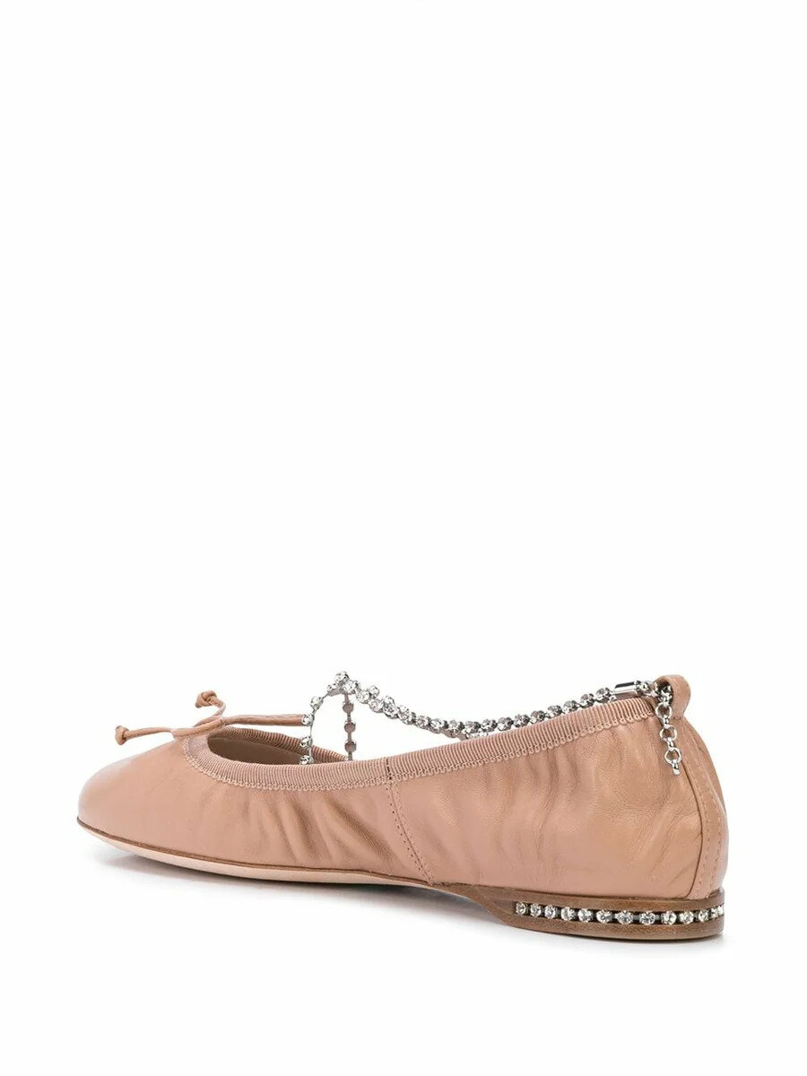 балетки со стразами