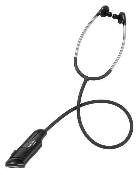  Одной из наиболее простых и информативных диагностических медицинских процедур является аускультация. Этот метод, о котором упоминал еще Гиппократ, заключается в выслушивании шумов, производимых человеческими органами. Аускультация применяется настолько широко, что инструменты, используемые врачами для выполнения исследования, стали узнаваемым символом профессии.
Диагностика, выполненная при помощи стетоскопа, фонендоскопа или стетофонендоскопа, позволяет быстро и точно оценить состояние внутренних органов пациента.