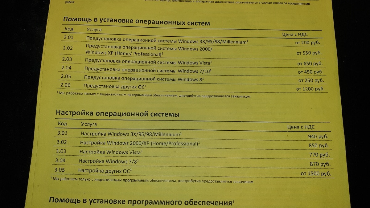 Пример ПЛ