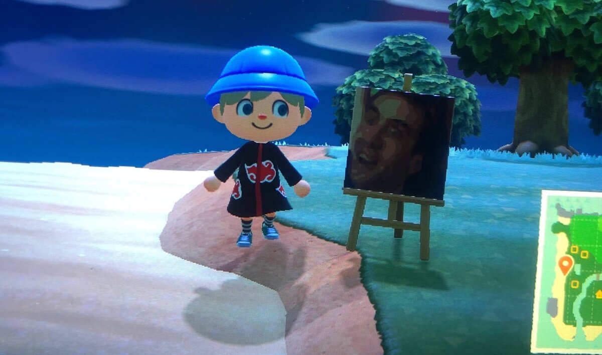 Вот мой товарищ даже плащ из аниме Наруто добавил