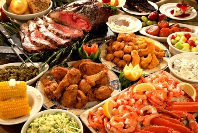 Не превращайте прием пищи в объедание.