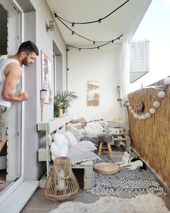 балкон для романтики и релакса