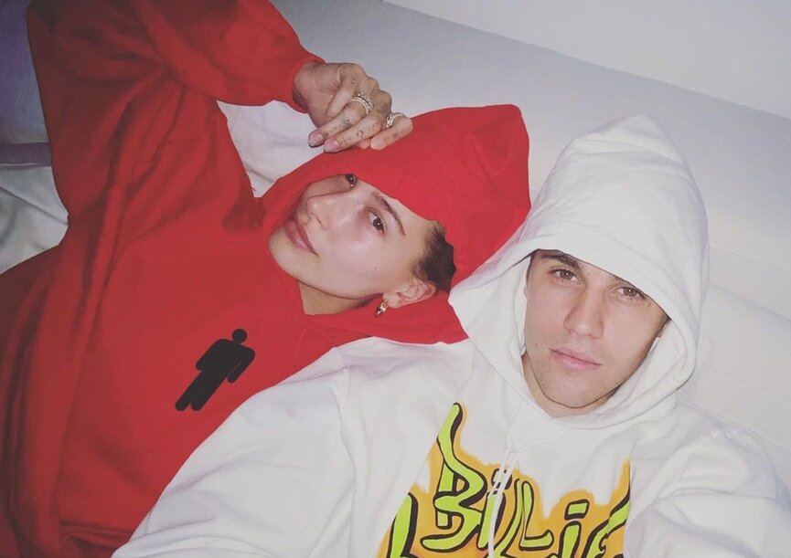 Джастин и Хейли Бибер
​Фото: Instagram
