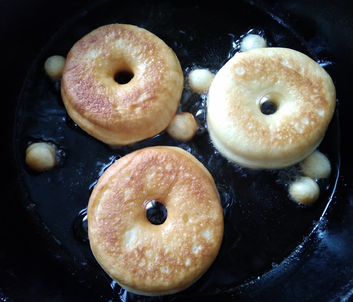 Американские пончики Донатс. Готовятся просто, вкусные и красивые!
