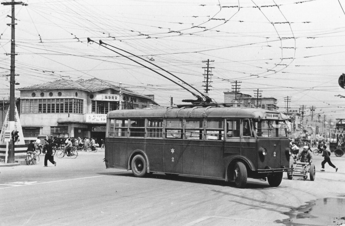 Разворотное кольцо в районе Shijo Omiya