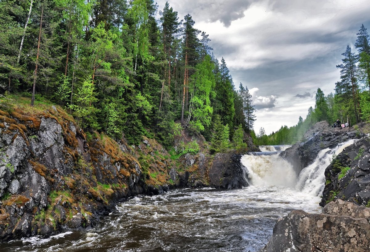 Петрозаводск водопад Кивач