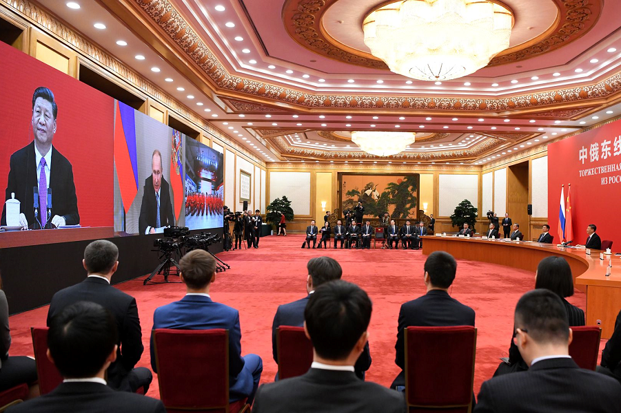 Запуск Силы Сибири, Китай, 2.12.19
