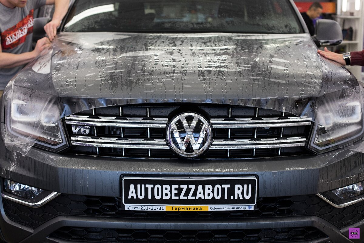 Нужна ли таким авто как Volkswagen Amarok матовая антигравийная пленка |  ABZ Детейлинг | Дзен