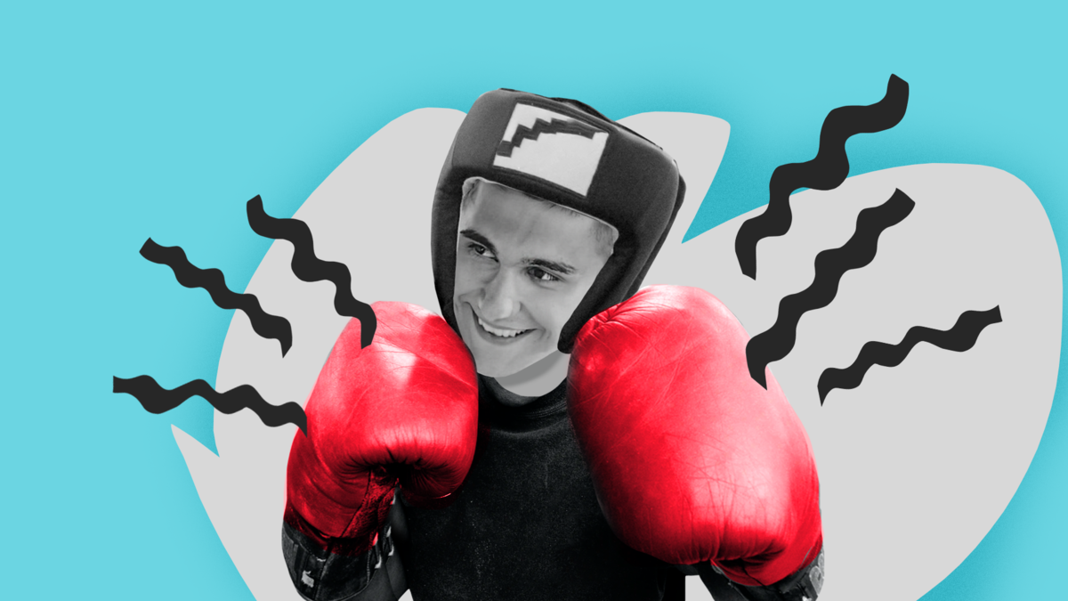 На фото Илья Бочаров. Коллаж Светы Овчинниковой