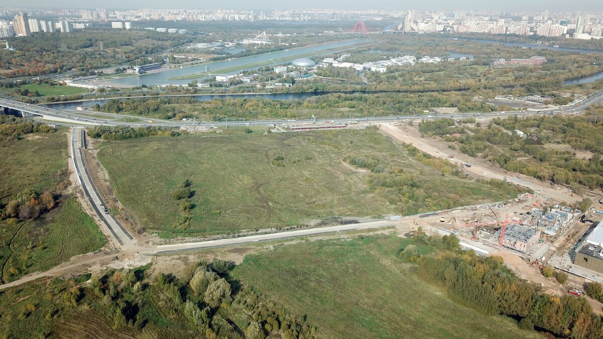 Территория сами. Район Мневниковская Пойма.