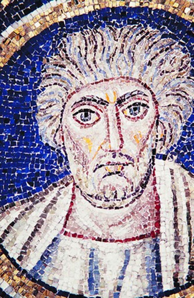 Мозаика оратория Архиепископской капеллы. Равенна. 494–519 гг.
