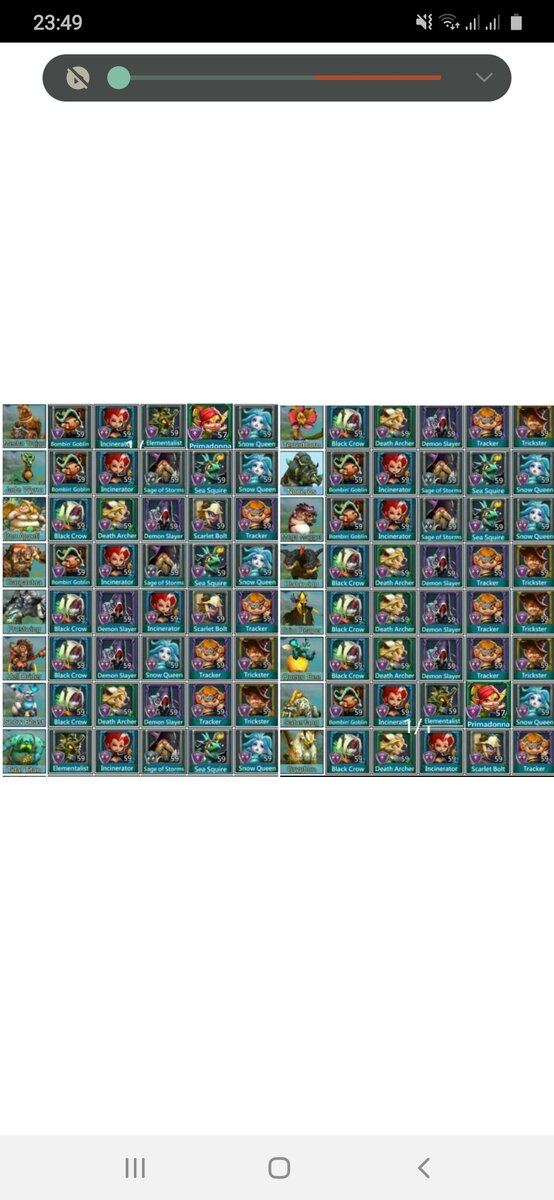 Игра Lord's mobile кто играет, вот подсказка каких героев ставить на определенного монстра  