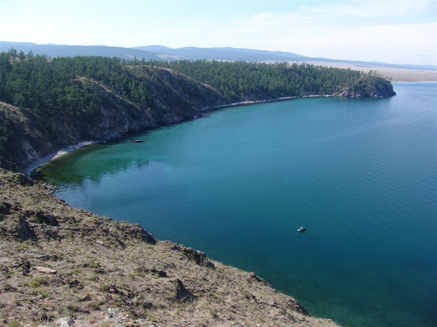 Залив провал на Байкале