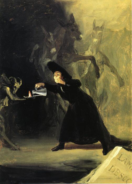 Франсиско Гойя, Лампа дьявола, 1797