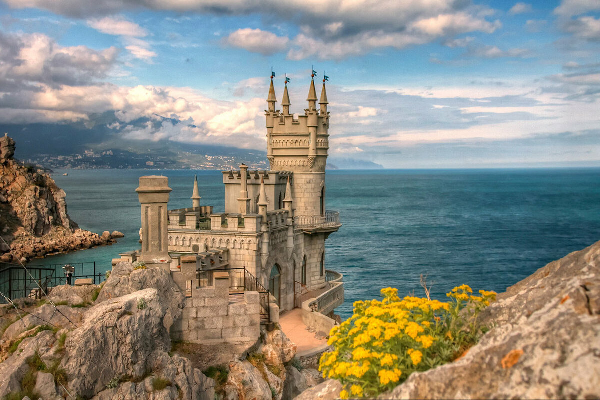 Крым, Ялта, Гаспра, Ласточкино гнездо