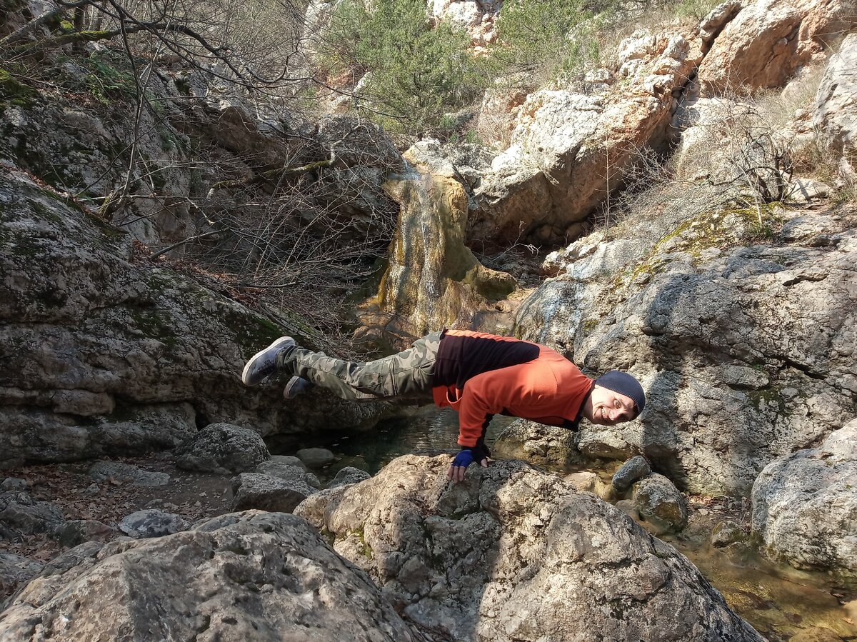 На воскресной тренировке в Байдарской долине