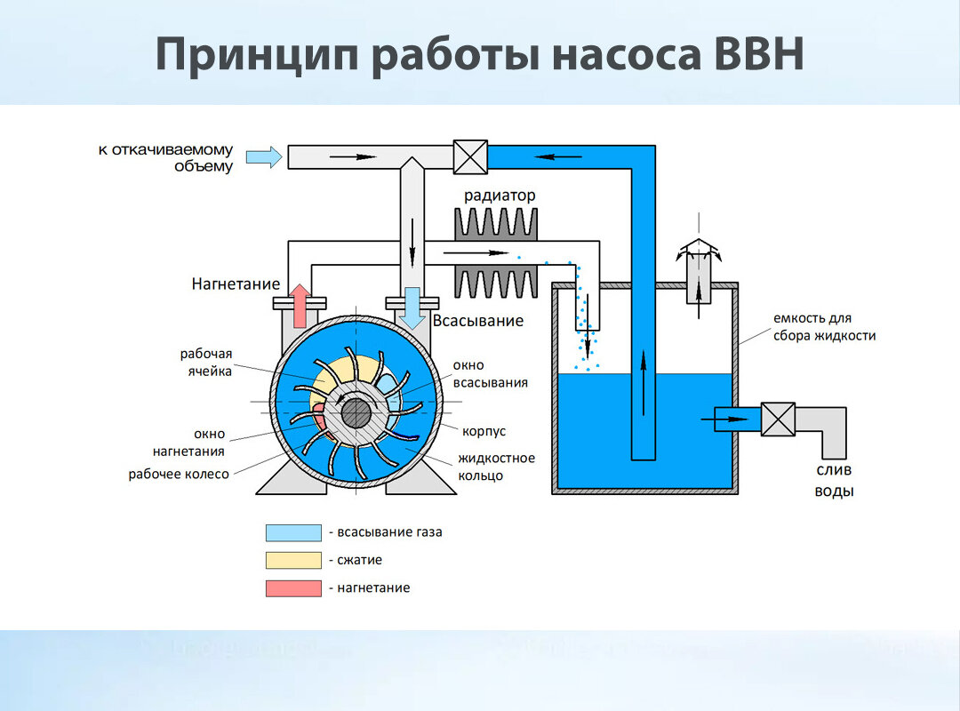 Вакуумные насосы — разновидности, устройство и принцип работы | Все про  вакуумное оборудование | Дзен