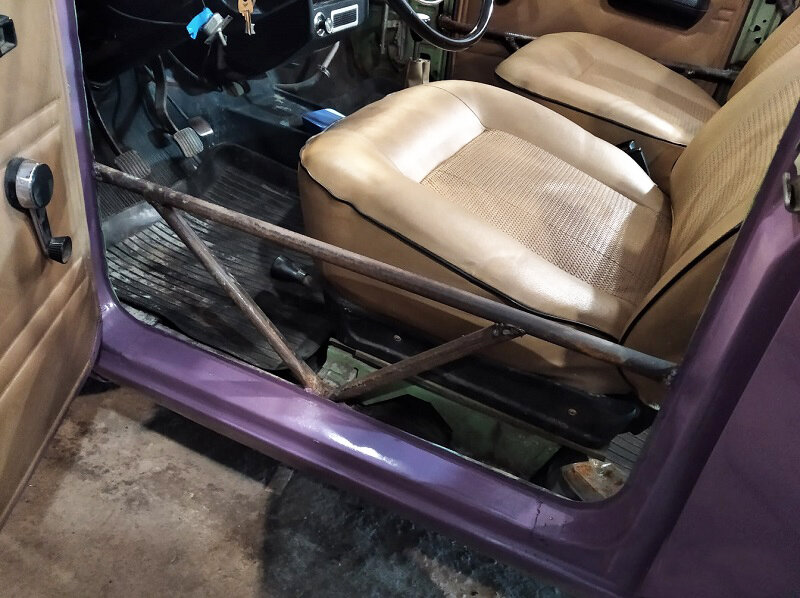 Выполненное усиление позволило не переживать за целостность автомобиля