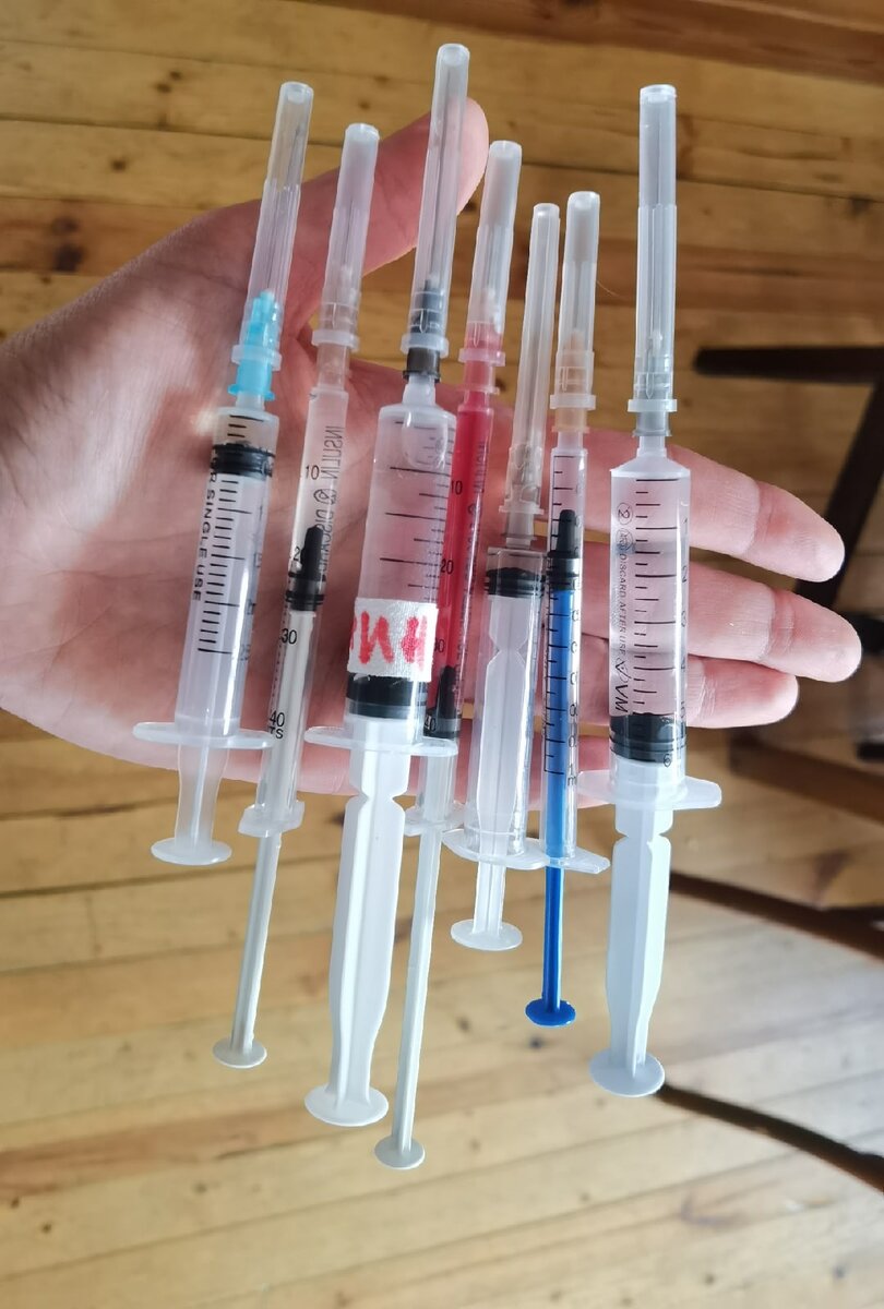 Утренняя порция лекарств 