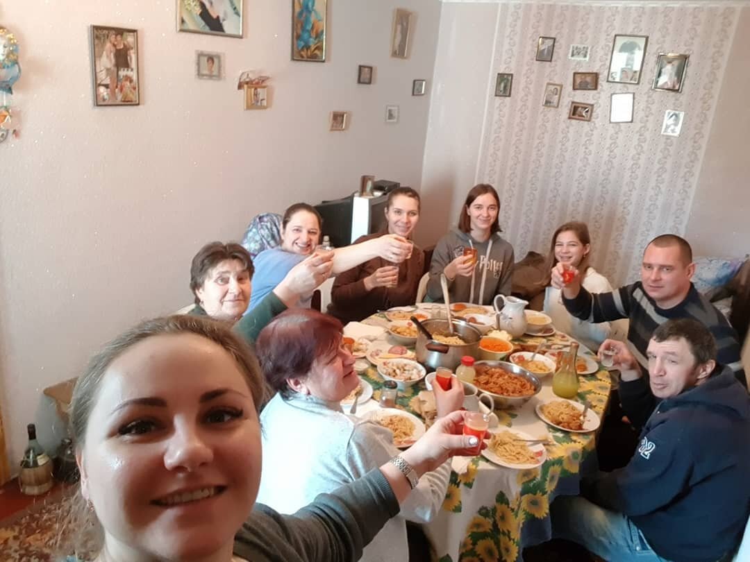 Застолье в России 