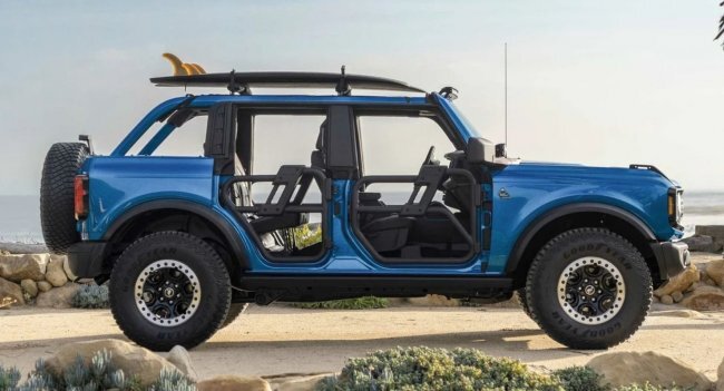 Bronco получил сетчатый верх Bimini от Bestop