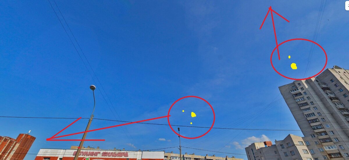 Примерное изображение того, что я видел. Обрисовал по памяти. 