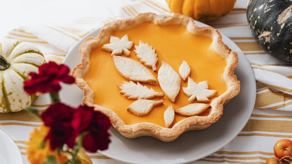 Pies on a White Plate