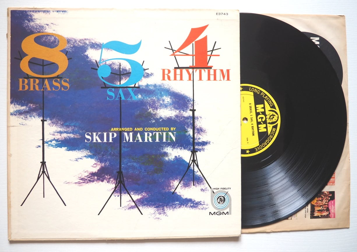 Альбом Скипа Мартина '8 Brass 5 Sax 4 Rhythm', выпущенный лейблом MGM в 1959 году