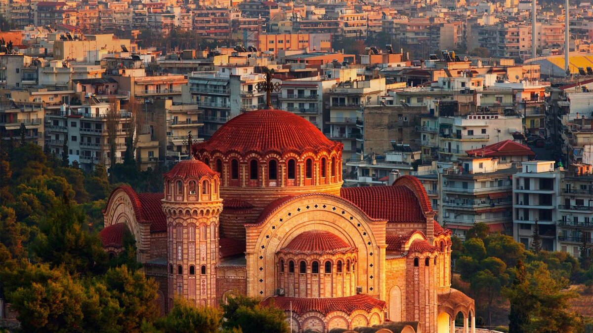 Город Салоники-родина братьев