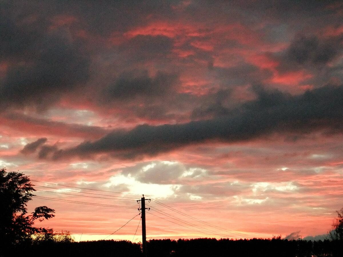 Июнь, восход 4-50 утра, Татарстан