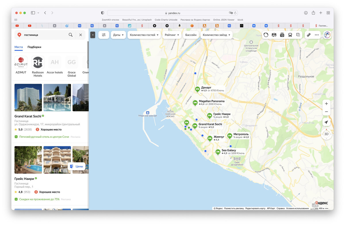 Реклама гостиниц. Могут ли помочь Яндекс.Карты | Александр Поляков —  реклама в интернете и путешествия | Дзен