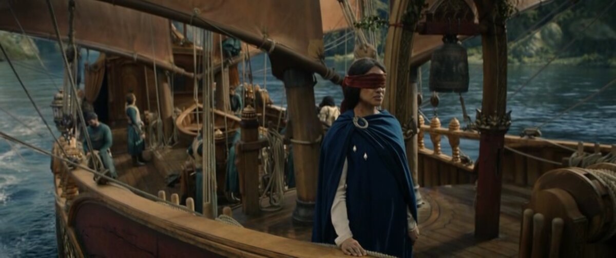 ослеплённая королева Нуменора - абсолютная чушь, но да, эффектно, кинематографично