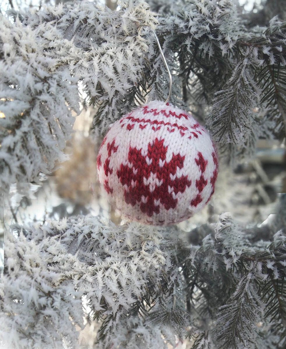 шар спицами, фото автора