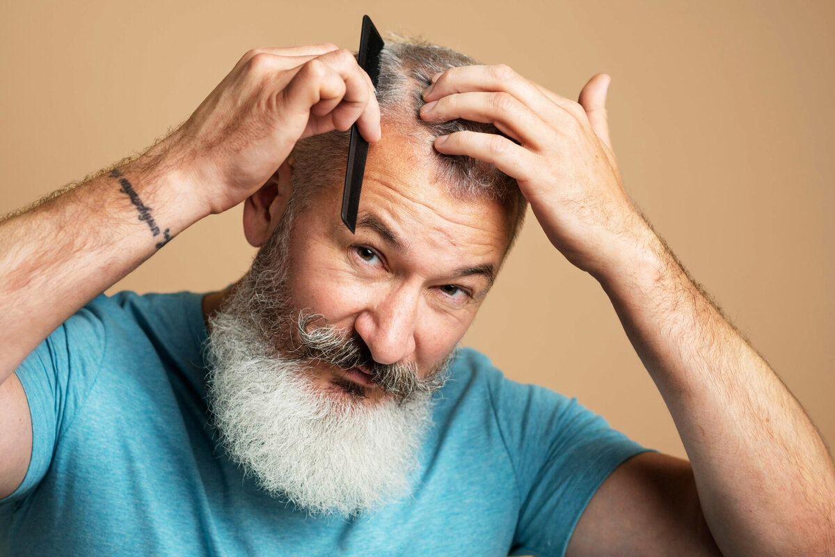     Желтеют на солнце и становятся ломкими: как ухаживать за седыми волосами