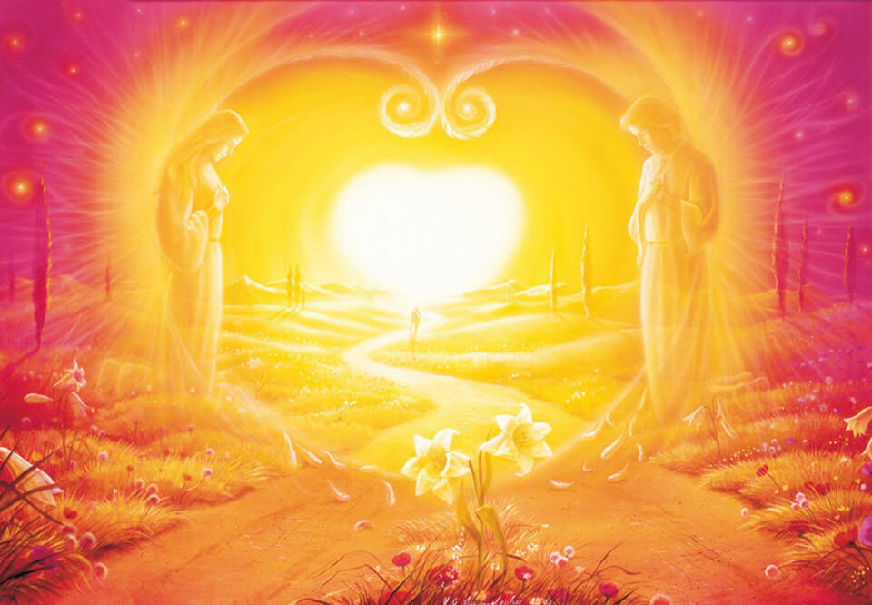 Картинка из интернета- путь сердца цигун, алхимия жизни