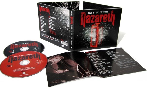 CD-версия альбома Nazareth «Rock 'n' Roll Telephone», 2014 г. 