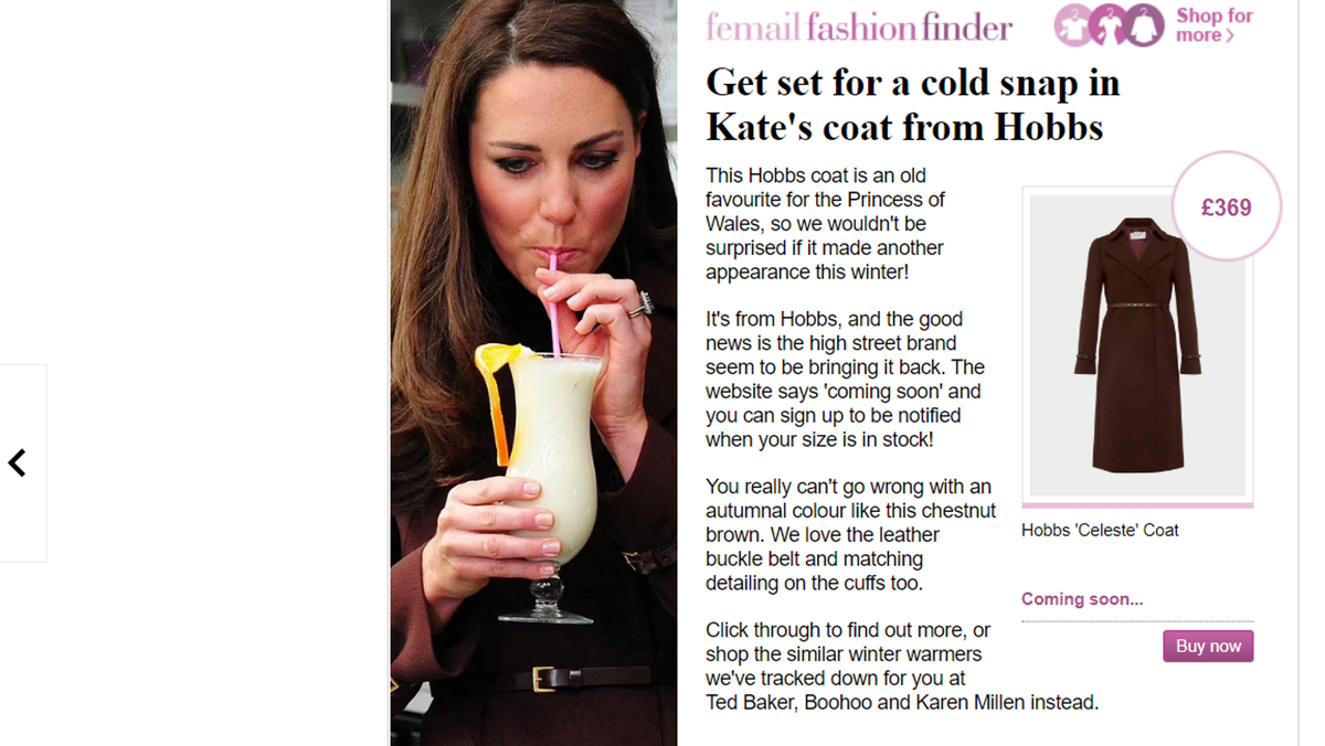 Скриншот: Daily Mail