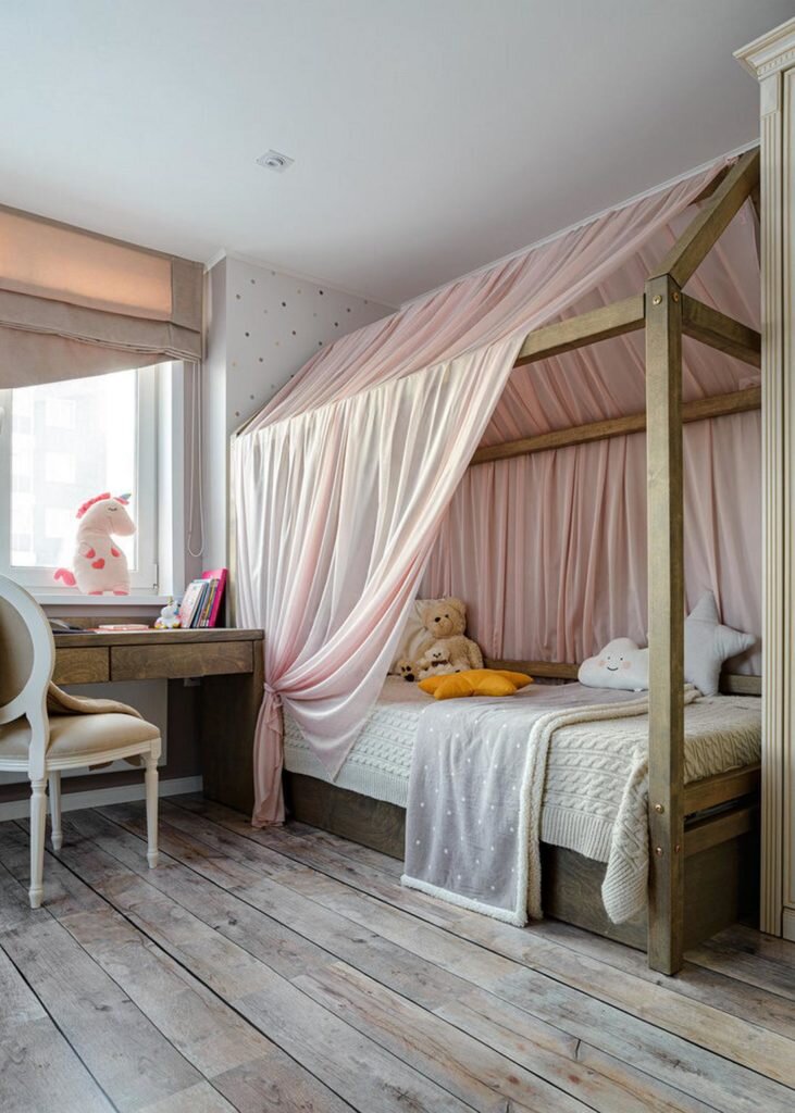 Элегантная классика и уютный прованс. Перепланировка квартиры в старом жилом фонде