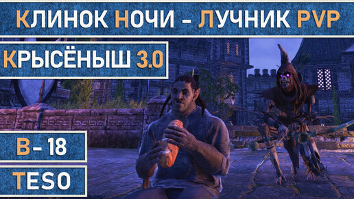 TESO: Клинок ночи (лучник) для PvP и фарма Тельваров в Имперском городе. Крысёныш v3.0