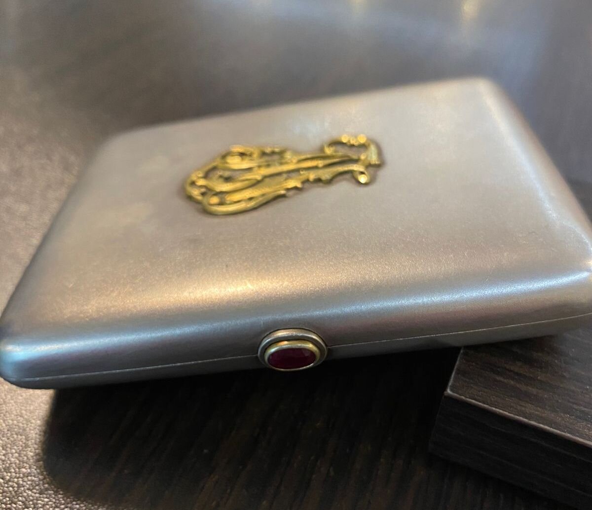 старинный портсигар