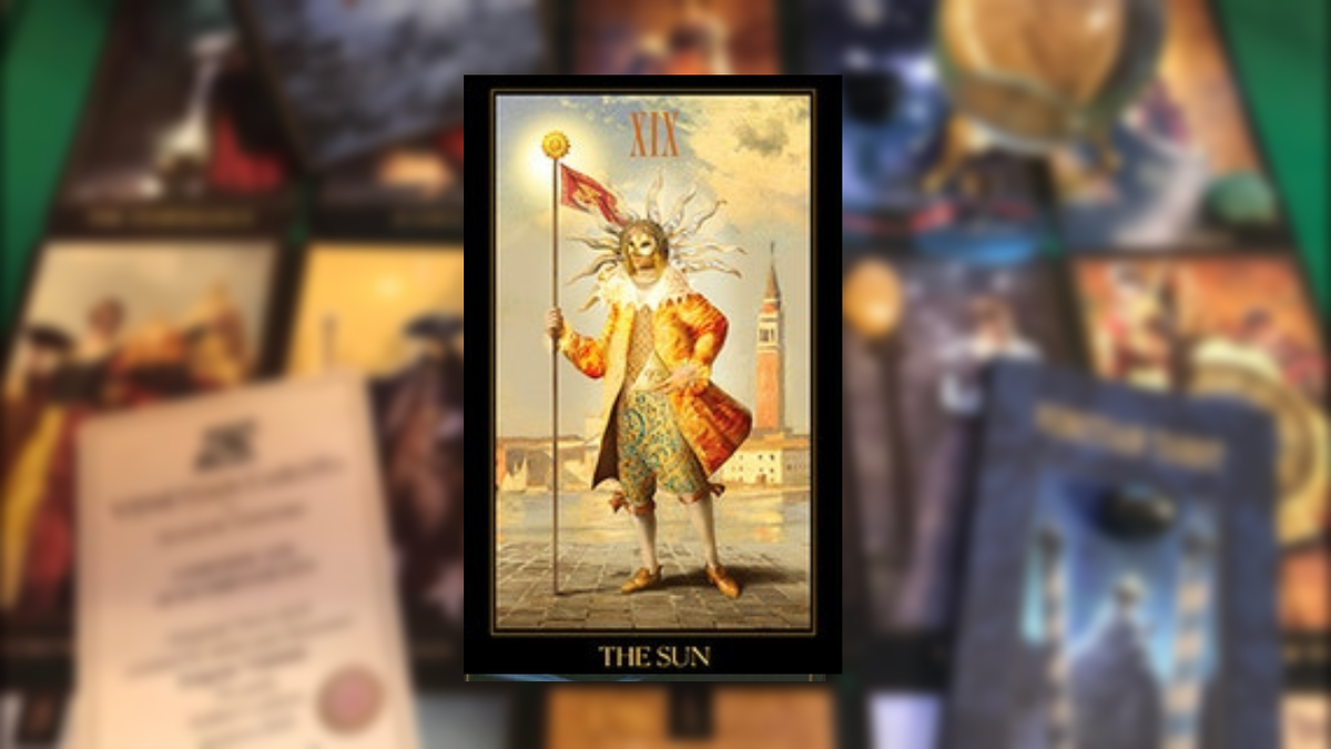 Колода «Venetian Tarot» Eugene Vinitski 