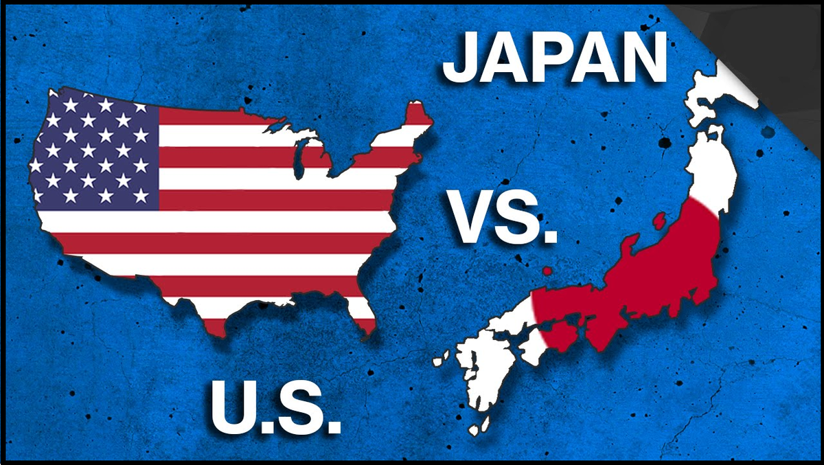 Америка vs Япония. Америка против Японии. США И Япония отношения. США Япония флаги.