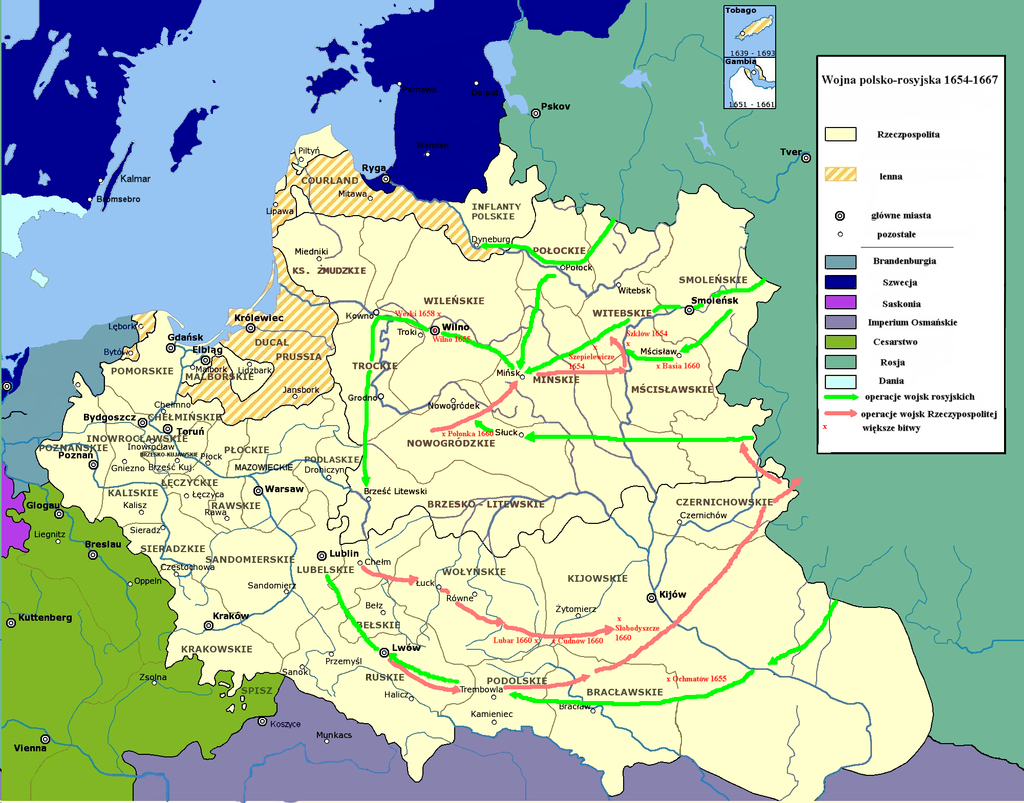 Русско-польская война 1654-1667 годов