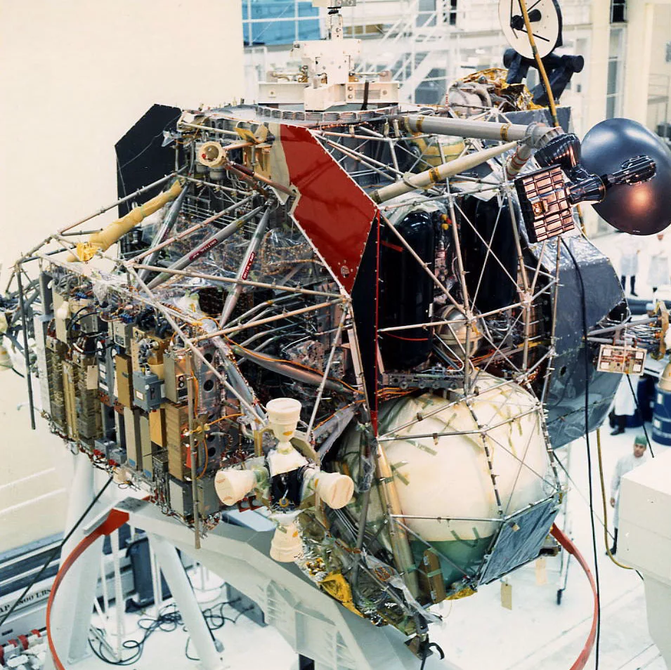 Взлётная ступень лунного модуля. НАСА