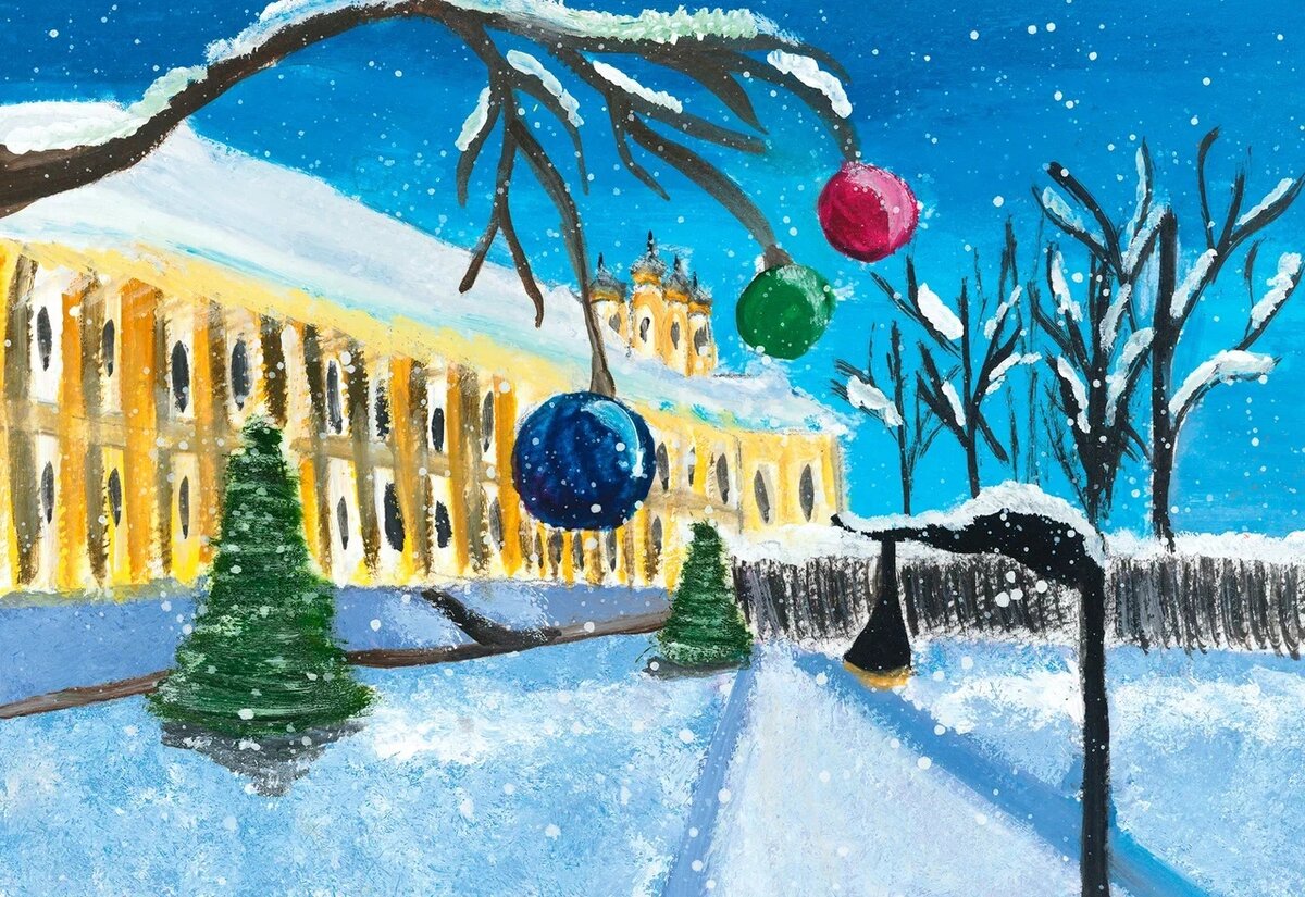 Новогодний Петербург открытки