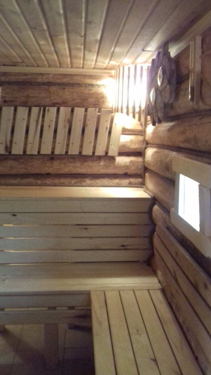 Полок в баню своими руками