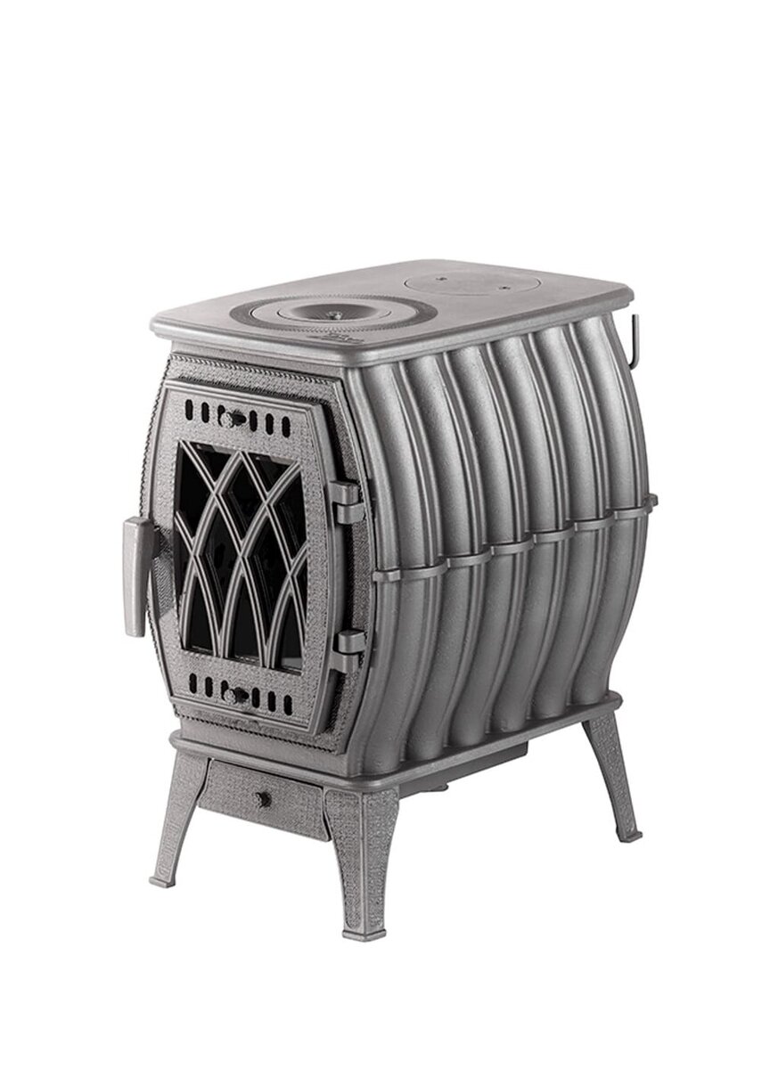 Размер (ВхДхШ) - 728х569х424мм Размер в упаковке (ВхДхШ) - 820х660х465мм
Масса - 106кг
Масса в упаковке - 122кг
Объем топки - 63л
Размер топки - 320х450х350мм
Мощность 12 кВт
Отапливаемый объем - от 150 до 180м3
Рекомендуемое топливо - дрова, уголь
Рекомендуемая длина дров - до 400мм
Материал - чугун ЧХ-1
Стекло NEOCERAM 4мм
Размер экрана - 240х200мм
Толщина топки, стенки - 8мм, дна - 16мм
Диаметр дымохода - 115/130мм
Тип подключения - верхнее и заднее
Колосник, зольник