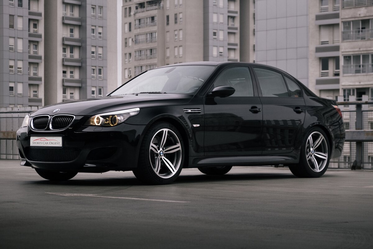 BMW e60 Matte Black