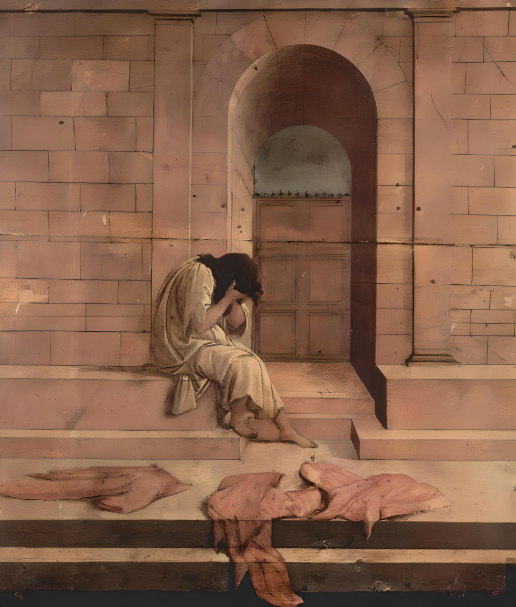 Сандро Боттичелли, «Отверженная», 1495, темпера, дерево, коллекция кардинала Ладзаро Паллавичини, Рим, Италия