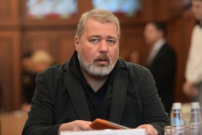    Главный редактор "Новой газеты" Дмитрий Муратов на первом заседании Общественного совета при МВД России третьего созыва в Москве. ©Евгений Биятов РИА Новости